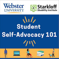 The first podcast in the series discusses accessing accommodations and tips for self-advocacy.