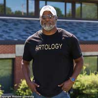Byron Rogers created one of the 42 Doors of Hope.