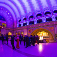 Webster Conservatory students performed as part of the Centennial Gala's entertainment.