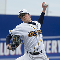 After becoming the first Webster University baseball player to make the major leagues, Josh Fleming went on to pitch in the World Series.