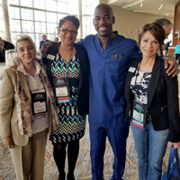 Directors meet former Navy SEAL Remi Adeleke