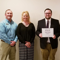 Webster Rolla's Jamie Myers, Tracie Isakson and Greg Edwards