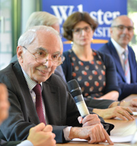 Italy Supreme Court Justice, Former Prime Minister Visits Webster