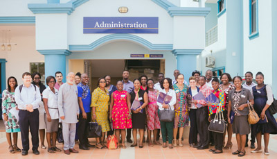 Webster Ghana high school counseling workshop The workshop with over 20 counselors from across Ghana touched on challenges they face in guiding high school students' decisions on the next step in their education.
