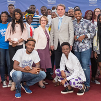 Webster leaders in Accra, Ghana