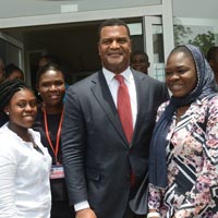Webster Ghana Hosts U.S. Ambassador, Ass. Sec. of Commerce