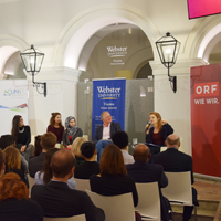 Panel Discussion with ORF and Webster Vienna