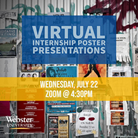 School of Communications Virtual Internship Poster Presentations