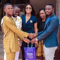 Innovative DJ Kelvin Doe Motivates Students at Ghana Campus