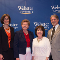 This year’s recipients are Emily Thompson, Rozan Riley, Mercedes Stephenson, Bruce Umbaugh