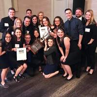 Webster University Advertising Campaign class is once again the District 9 winner of the National Student Advertising Competition