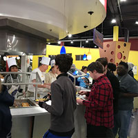Late-night dining at Marletto's