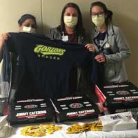 Soccer Teams Provide Free Lunch to Area Nurses