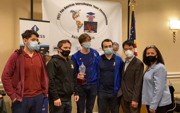 Webster Team A Wins 2023 Pan-American Intercollegiate Team Chess