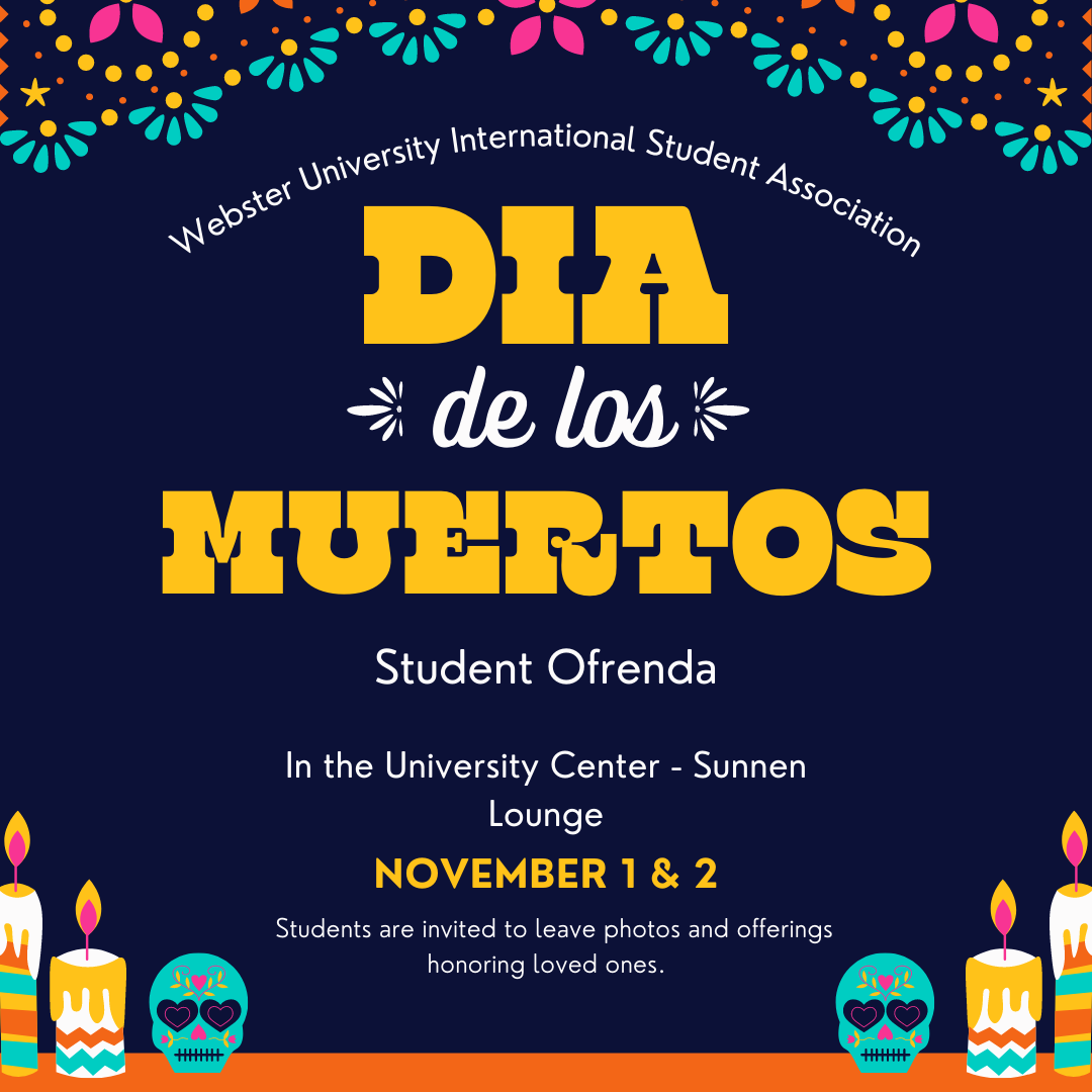 Students Celebrate Day of the Dead with Ofrenda in University Center