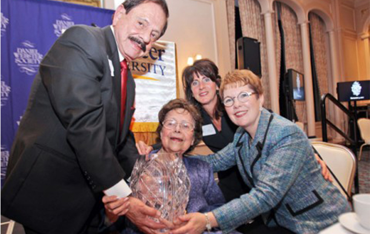 Consuelo received the Visionary Award in 2011.