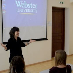 Greek language professor, Joanna Vasiliou