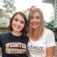Mother and Daughter Take Classes Together at Webster