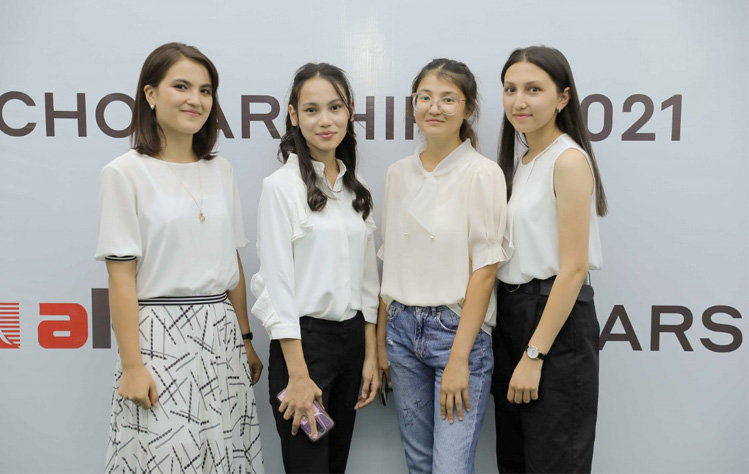 Tashkent scholarship students