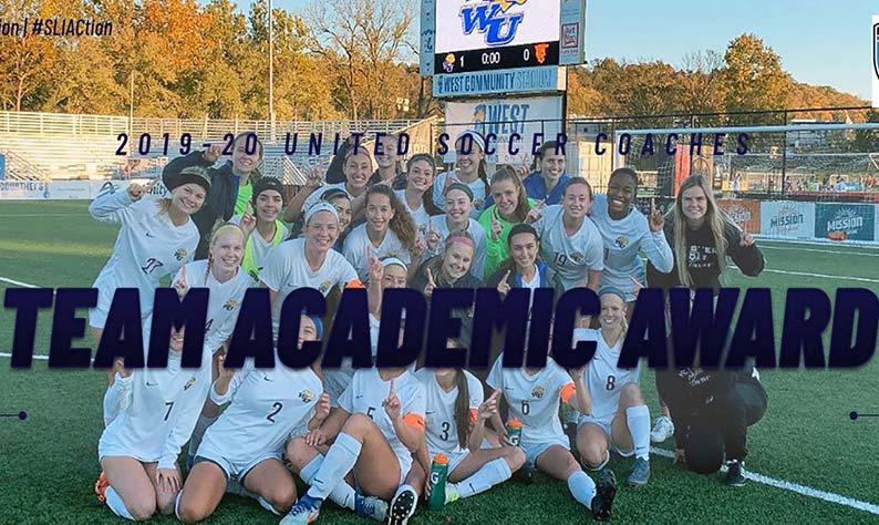 Webster's 2019-20 women's soccer team