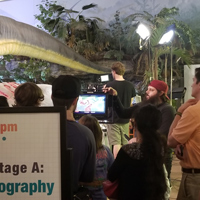Film Production Faculty, Students Show 'Movie Magic' at Science Center