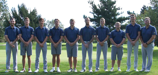Webster men's golf team 2018-2019