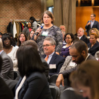 About 200 business and nonprofit leaders, community advocates, and academics gathered.