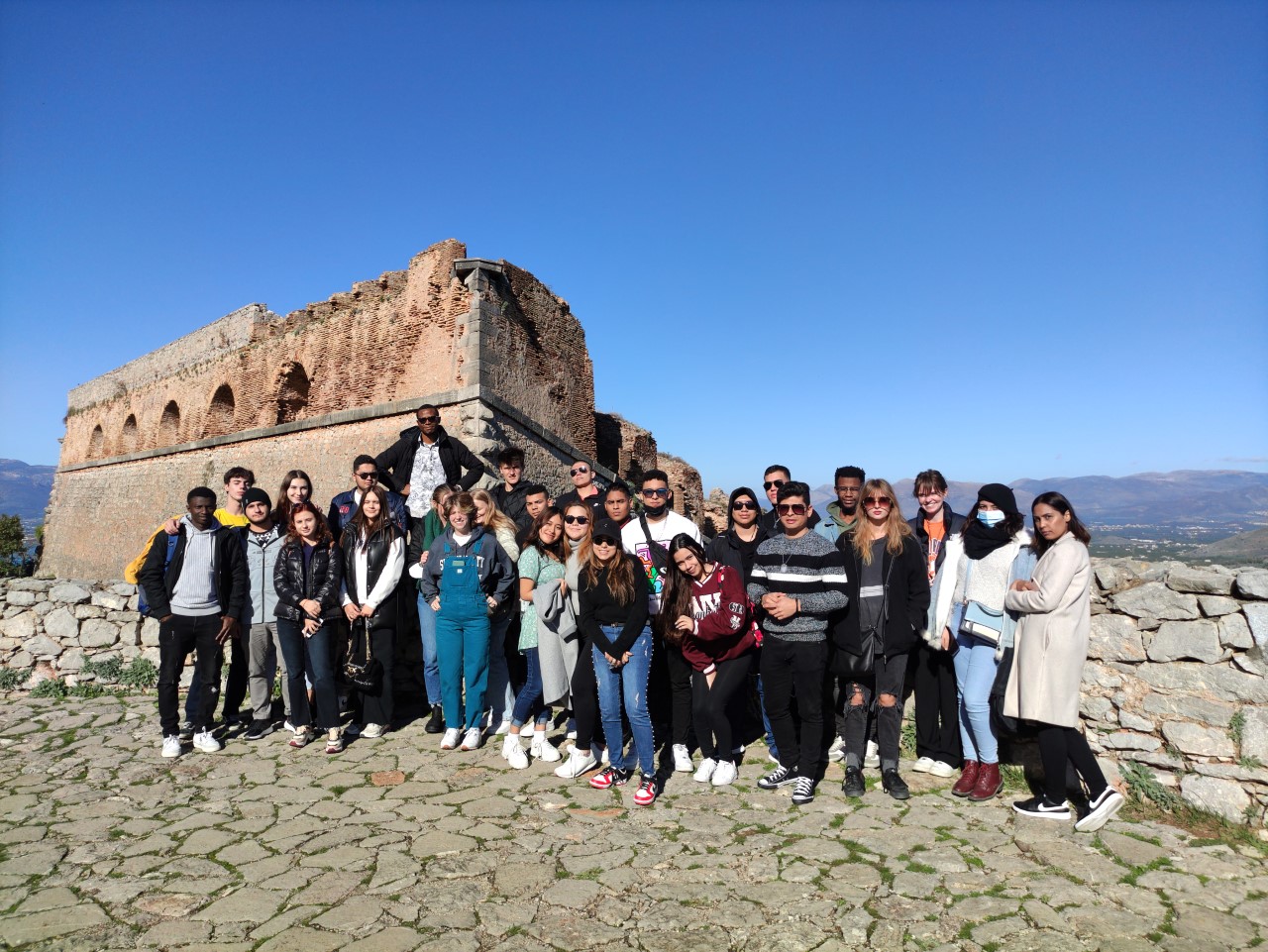Webster Athens Students in Nafplio