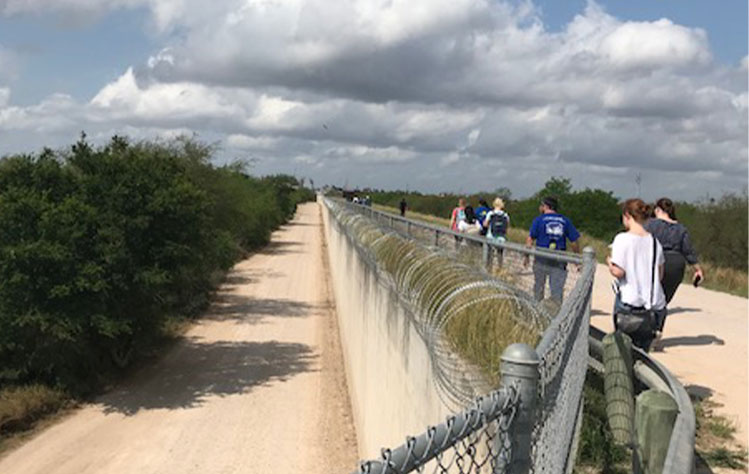 Border Trip Outdoors with Students