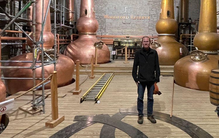Chris Morris at his distillery