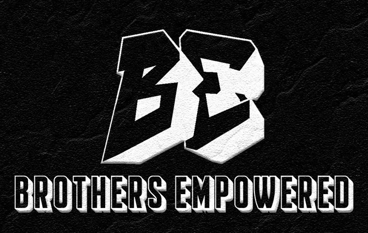 A black and white Brothers Empowered Logo.