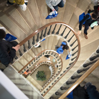 Iconic stairs at Webster Vienna Iconic stairs at Webster Vienna