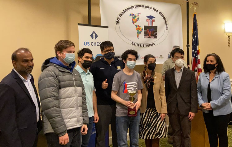 Webster Team A Wins 2023 Pan-American Intercollegiate Team Chess  Championship 