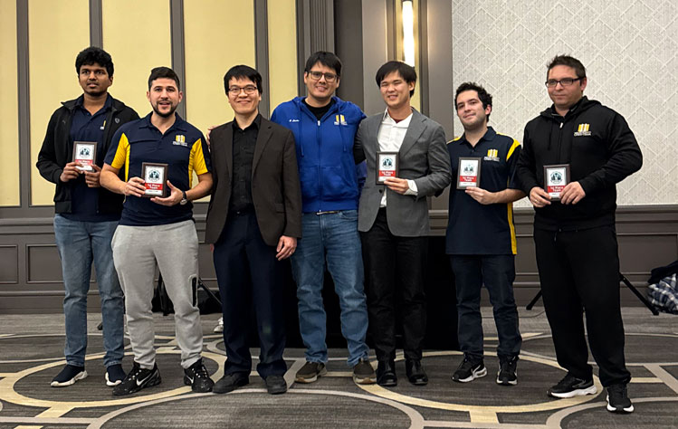 Webster's Chess Team at the 2026 Pan American Tournament