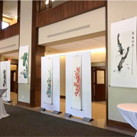 Confucius Institute Hosts Academic Conference, Art Exhibit