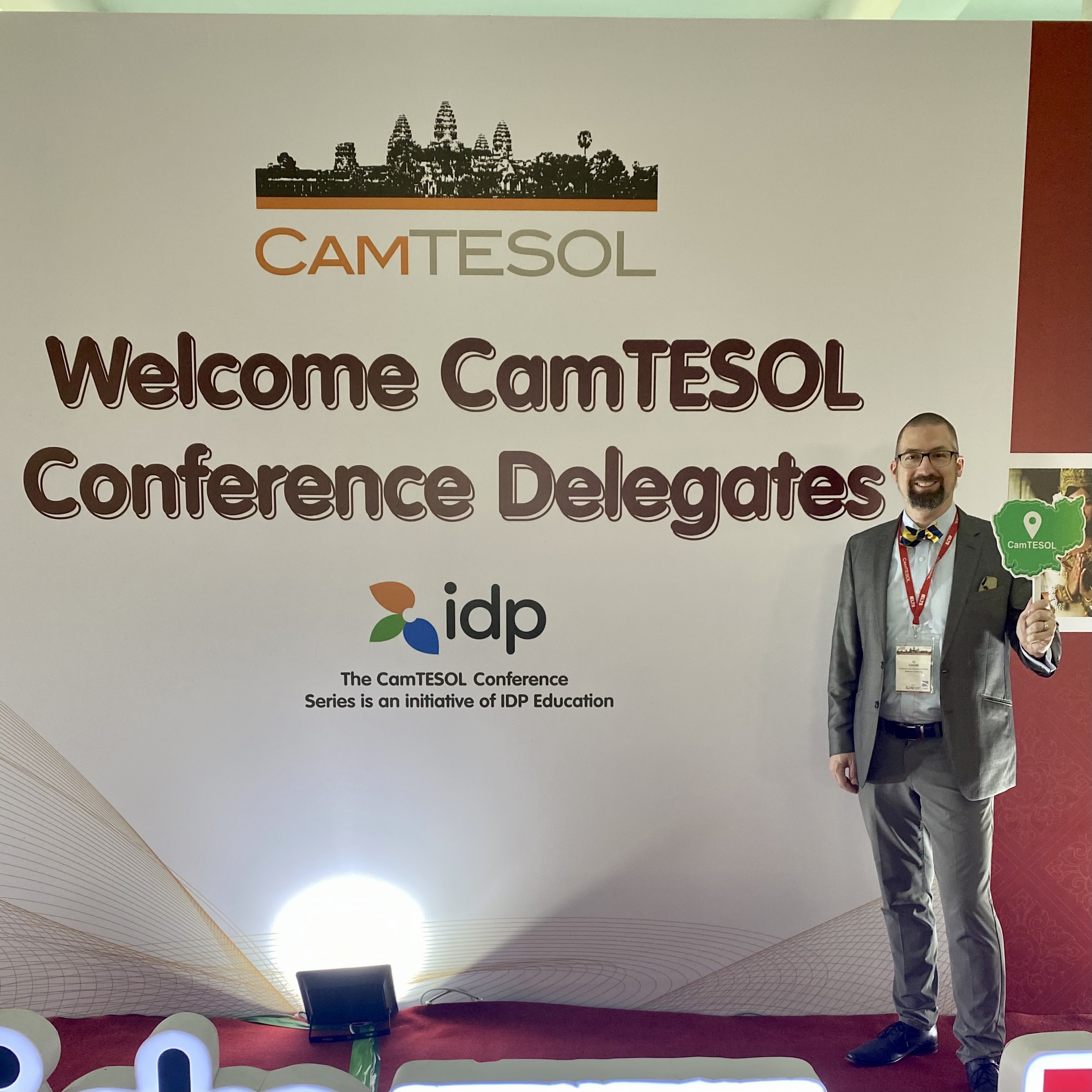 DJ Kaiser at CamTESOL