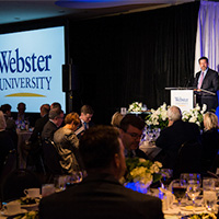 Snapshots, Video: Recognition Dinner Celebrates University, CMS Donors