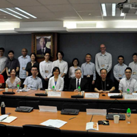 Zhang organized and presented in Hong Kong