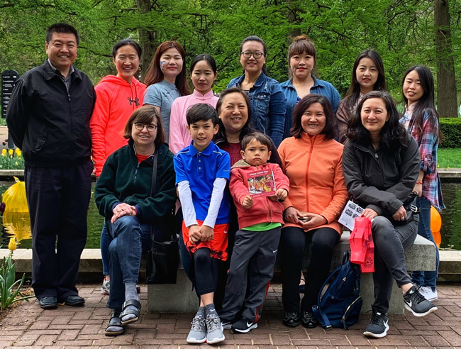Participants from the Confucius Institute of Webster University