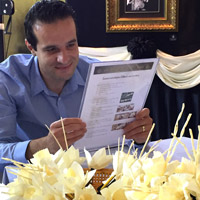 Radut reads about the flowers Radut reads about the flowers