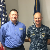 Military Site Director Shadows CO as Part of Leadership Millington