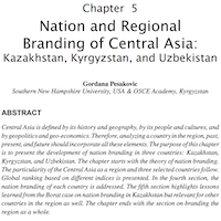 Pesakovic chapter on Central Asia