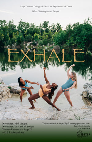 Exhale, a dance concert