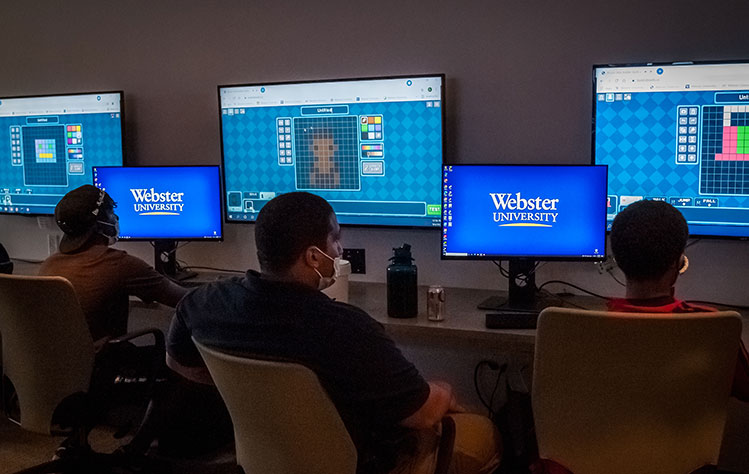 A photo from the 2021 Game Jam