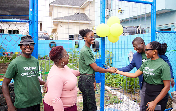 Webster Ghana Community Garden Grand Opening