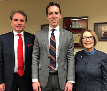 With Sen. Hawley With Sen. Hawley