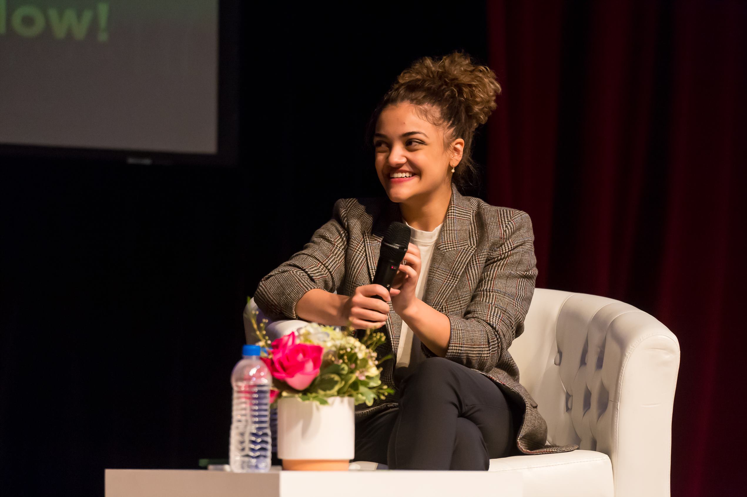 Hernandez at the Diversity, Equity, & Inclusion Conference 