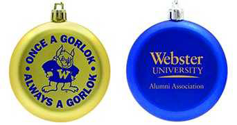 Webster Holiday ornament