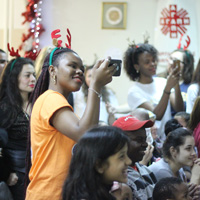 Webster Athens Hosts Third Annual Holiday Party for Refugee Children