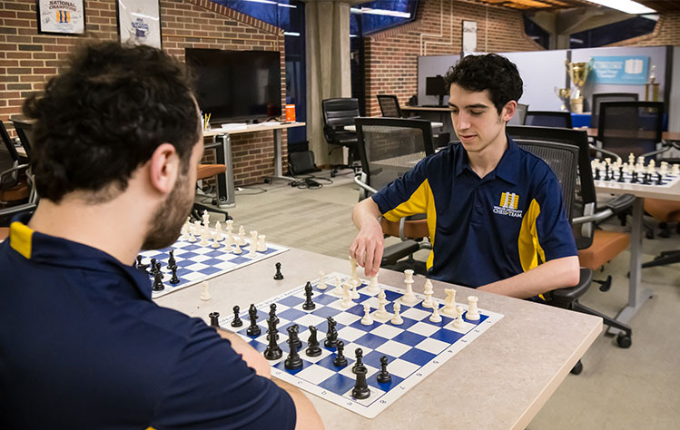 John Burke, Giant of Webster's National Championship Chess Team